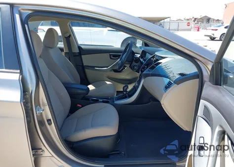 2016 Hyundai Elantra Se from USA, damaged, VIN 5NPDH4AE0GH686307